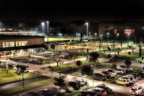 Sport Tennis Night city
