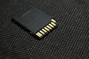 Sd Card Data black