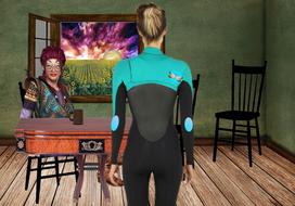 Fantasy Science Fiction women drawing
