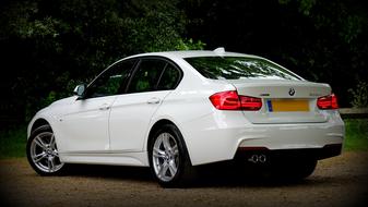 Bmw Car Vehicle white