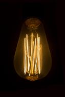 yellow neon lamp