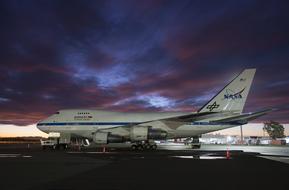 Jetliner Boeing 747