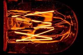 Glow Lamp Light orange