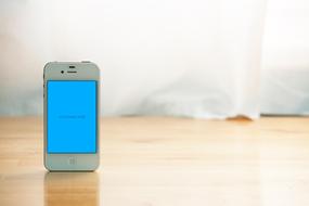 Iphone Technology blue white