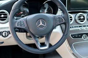 Mercedes steering wheel