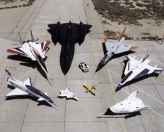 different models of fighters are based on NASA