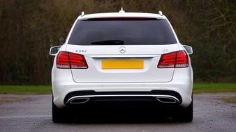 Mercedes-Benz Car white outdoors
