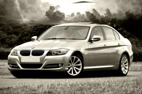 Car Bmw Transportation monochrome