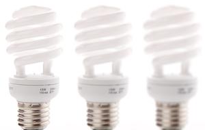 photo of energy-saving lamps