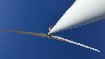 Windmill Turbine white