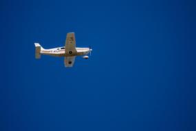 white Airplane Propeller blue sky