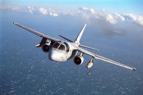 photo of Lockheed S-3 Viking in the sky