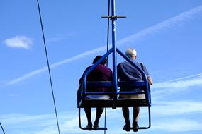 old person Cable Car
