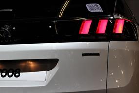 peugeot 3008 at auto show in Zagreb