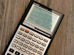 Calculator casio fx-7000