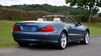 Mercedes Car Luxury blue