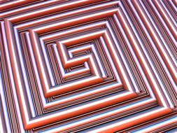 Colorful, shiny frames, with the lines, in light, clipart