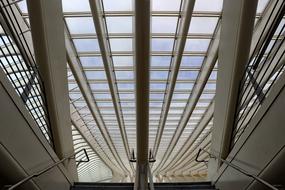 Railway Station Liege white roof