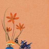 background texture wallpaper flower drawing