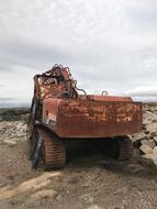 Rustic car of Excavators Technology