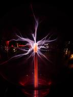 Plasma Lamp red