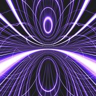 light grid rays pattern violet