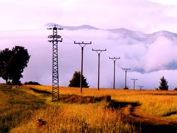 photos of power grids in Liptov, Slovakia