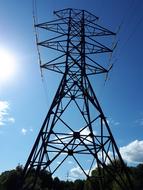 High-Voltage Mast