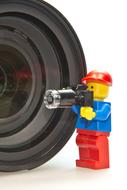 Photographer Lego toy