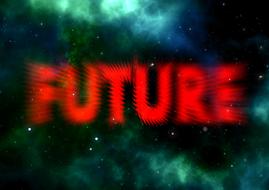 future banner drawing