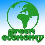 green economy as a logo