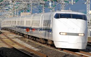 white Train Mass transit in Japan