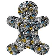 gingerbread man gears
