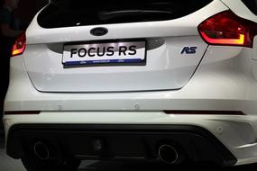 Car Ford Focus, back view
