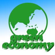 environmental protection green banner drawing