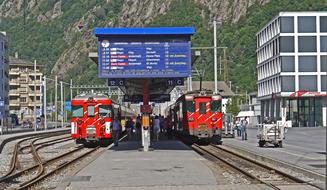 Brig Station Forecourt