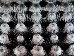 silver iron particles