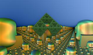 abstract modern technology