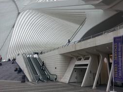 Liege Railway Station construction