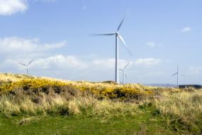 green energy, wind turbines