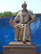 Museum Ulugh Bek Mirzo Ulugbek statue