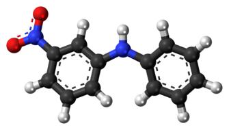 nitrodiphenylamine molecule 3d