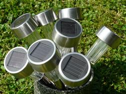 solar powered lamps