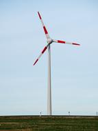 Current Wind Power red white