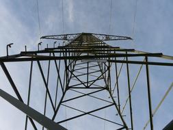 electric pylon, bottom view