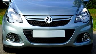 bumper vauxhall car