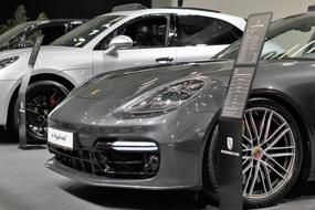 luxury Car Porsche E-Hybrid Auto Show