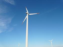 Wind Turbine Energy white