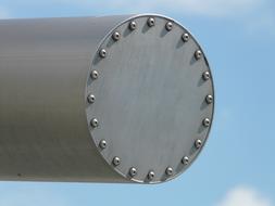 Metal Tube Rivet close-up