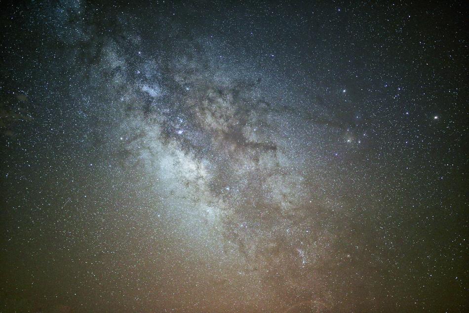 Milky Way Constellation as background